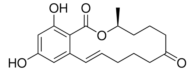 玉米烯酮 溶液 certified reference material, 50&#160;&#956;g/mL in acetonitrile, ampule of 1&#160;mL