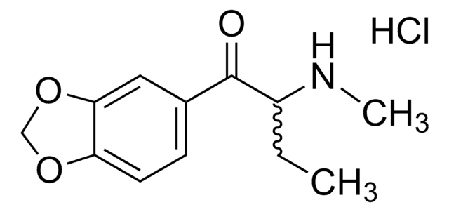 Butylone hydrochloride solution 1.0&#160;mg/mL in methanol (as free base), ampule of 1&#160;mL, certified reference material, Cerilliant&#174;