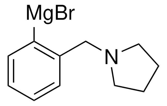 [2-(1-Pyrrolidinylmethyl)phenyl]magnesium bromide solution 0.25&#160;M in THF