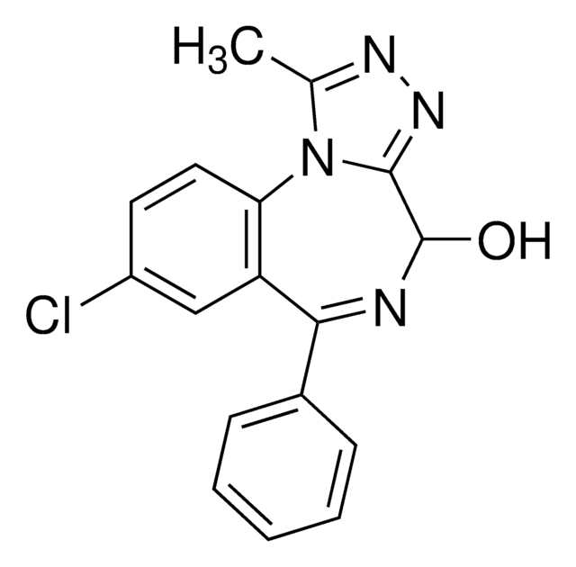 4-羟基阿普唑仑 溶液 1&#160;mg/mL in acetonitrile, certified reference material, ampule of 1&#160;mL, Cerilliant&#174;