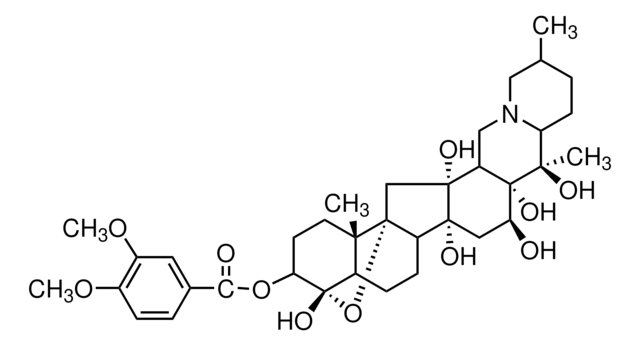 藜芦定 &#8805;90% (HPLC), powder