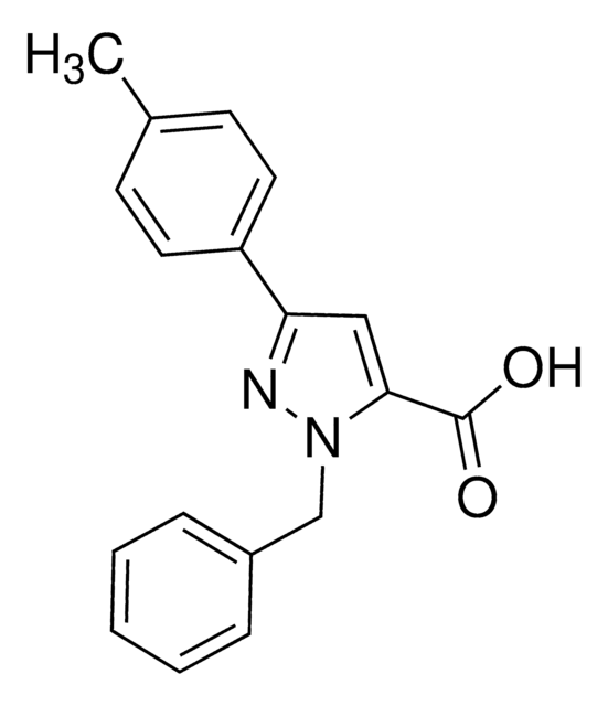 1-Benzyl-3-p-tolyl-1H-pyrazole-5-carboxylic acid AldrichCPR