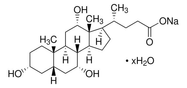 胆酸钠 水合物 from bovine and/or ovine bile, &#8805;99%