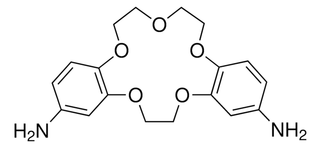 HEXAHYDRO-5,8,11,16,19-PENTAOXA-DIBENZO(A,G)CYCLOPENTADECENE-2,13-DIAMINE AldrichCPR