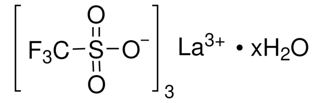 Lanthanum(III) trifluoromethanesulfonate hydrate