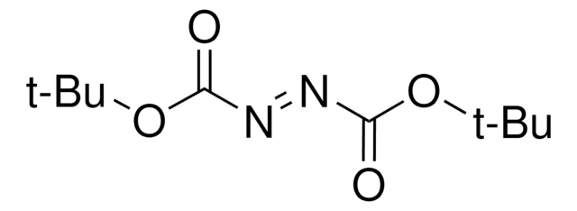 偶氮二甲酸二叔丁酯 purum, &#8805;98.0% (GC)