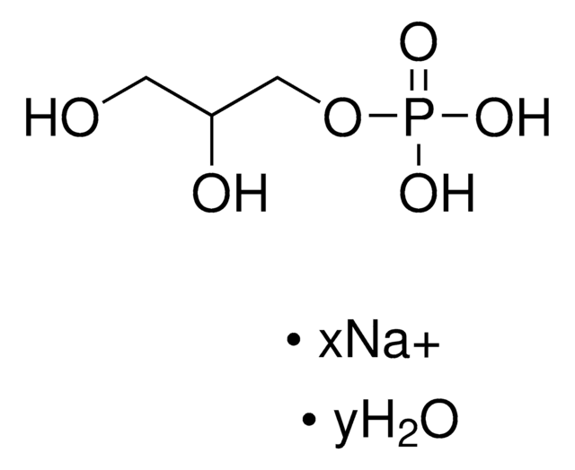 rac-Glycerol 1-phosphate sodium salt hydrate &#8805;95.0% (TLC)