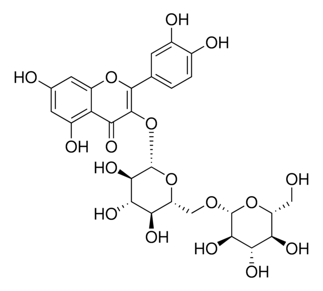 Quercetin 3-gentiobioside phyproof&#174; Reference Substance