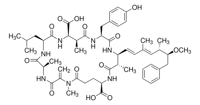 微囊藻毒素-LY 溶液 2-8&#160;&#956;g/mL in methanol, analytical standard