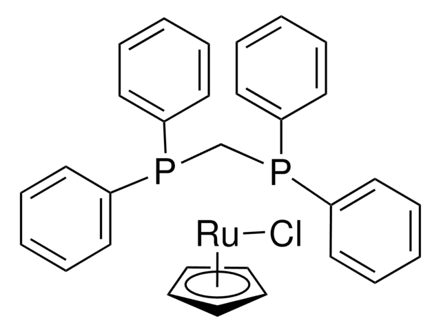 Chloro(cyclopentadienyl)[bis(diphenylphosphino)methane]ruthenium(II) 97%