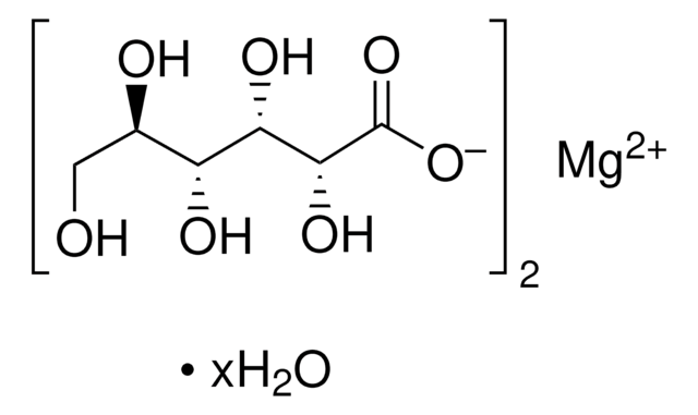 葡萄糖酸镁 水合物 98.0-102% anhydrous basis, meets USP testing specifications