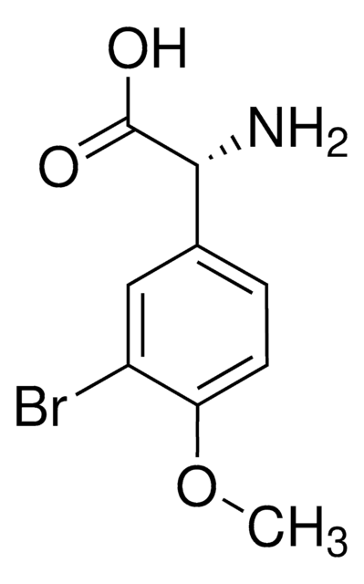 (2R)-Amino(3-bromo-4-methoxyphenyl)ethanoic acid AldrichCPR