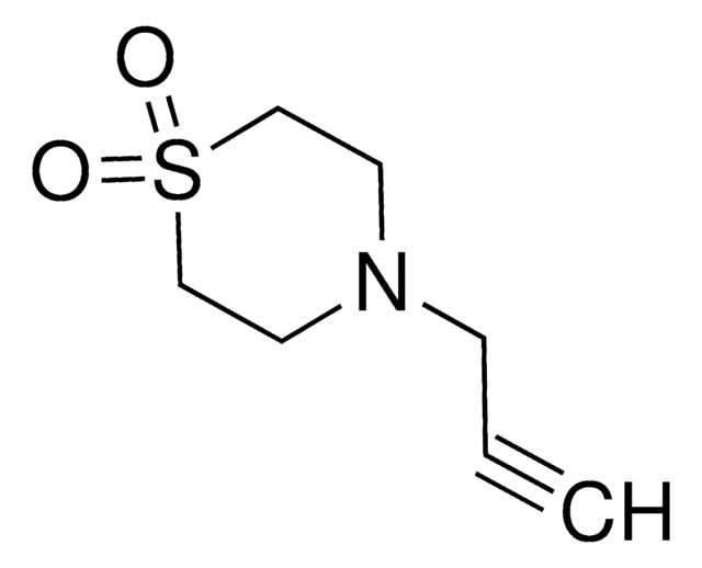 4-prop-2-ynyl-thiomorpholine 1,1-dioxide AldrichCPR