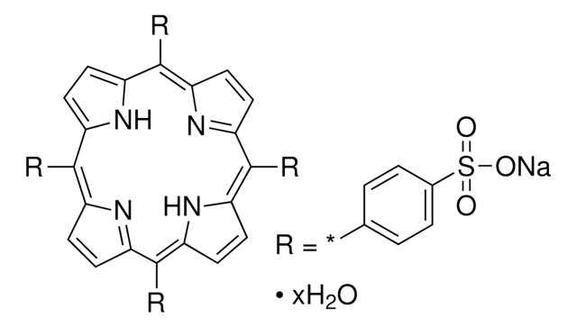 4,4&#8242;,4&#8242;&#8242;,4&#8242;&#8242;&#8242;-(Porphine-5,10,15,20-tetrayl)tetrakis(benzenesulfonic acid) tetrasodium salt hydrate &#8805;98.0% (TLC)