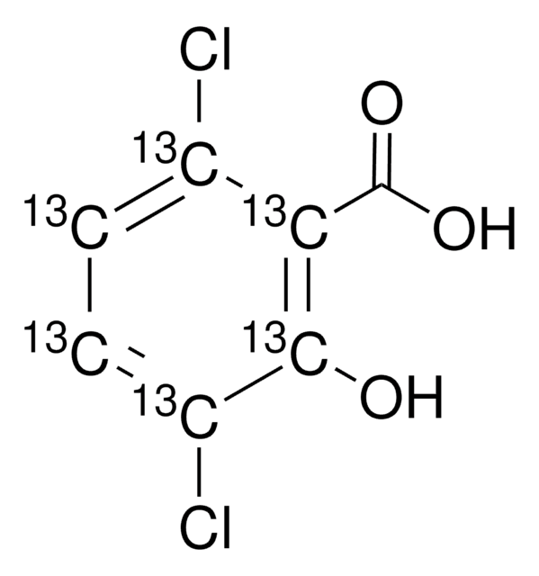 3,6-二氯-2-羟基苯甲酸-环-13C6 99 atom % 13C, 98% (CP)