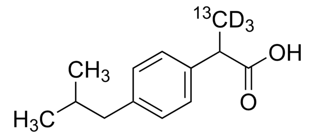 Ibuprofen-(methyl-13C,d3) analytical standard