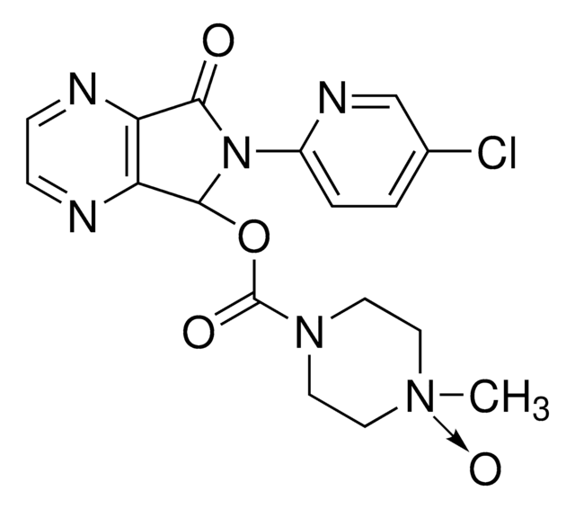 Zopiclone-N-oxide solution 100&#160;&#956;g/mL (Methanol with 1% 1 M HCl), ampule of 1&#160;mL, certified reference material, Cerilliant&#174;