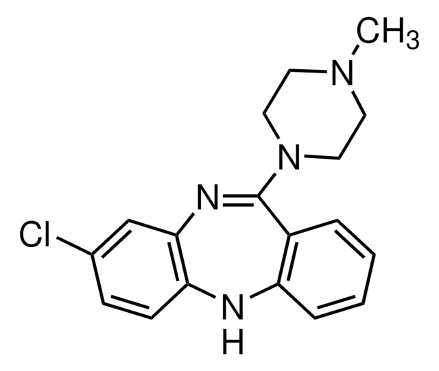 氯氮平标准液 certified reference material, pharmaceutical secondary standard