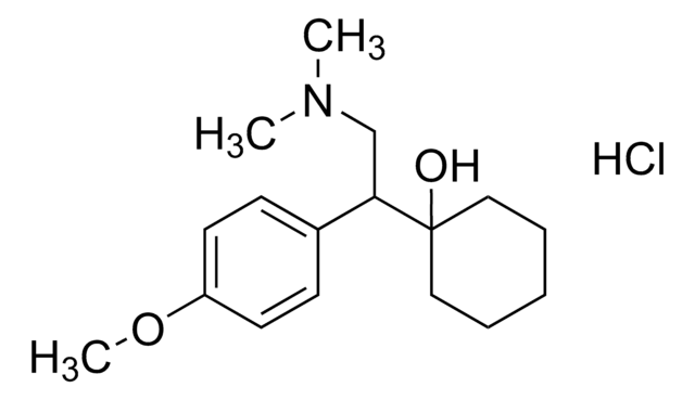 文拉法辛 盐酸盐 溶液 1.0&#160;mg/mL in methanol (as free base), ampule of 1&#160;mL, certified reference material, Cerilliant&#174;