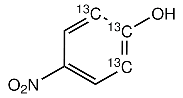 4-Nitrophenol-1,2,6-13C3 &#8805;95 atom % 13C, &#8805;95% (CP)