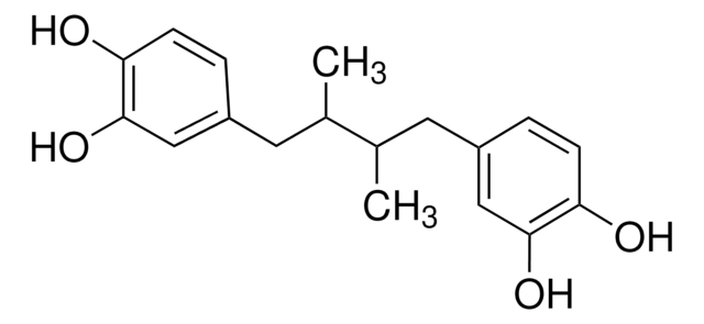 Nordihydroguaiaretic acid &#8805;90% (HPLC), from Larrea divaricata (creosote bush)