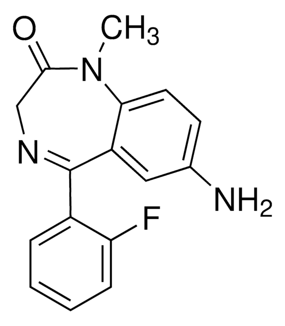 7-氨基氟硝西泮 溶液 100&#160;&#956;g/mL in acetonitrile, ampule of 1&#160;mL, certified reference material, Cerilliant&#174;