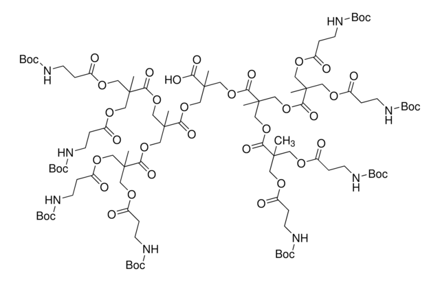 Polyester bis-MPA dendron 8 NHBoc, 1 carboxyl (core) generation 3