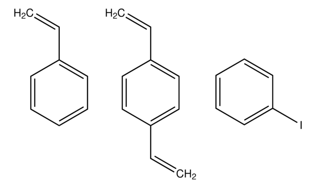 碘代聚苯乙烯 1&#160;% cross-linked with divinylbenzene