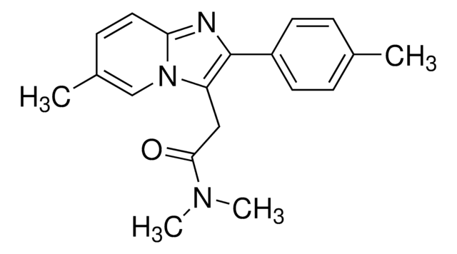 Zolpidem solution 1.0&#160;mg/mL in methanol, ampule of 1&#160;mL, certified reference material, Cerilliant&#174;