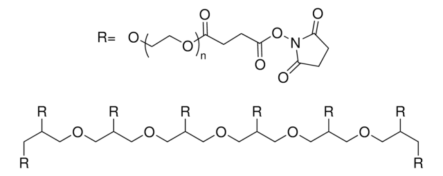 8arm-PEG15K-Succinimidyl Succinate Hexaglycerol core, average Mn 15000