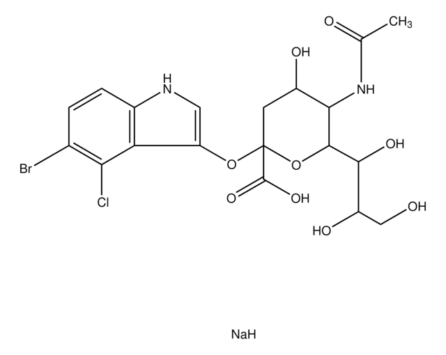 5-溴-4-氯-3-吲哚基 &#945;- D -N-乙酰神经氨酸 钠盐 &#8805;90%