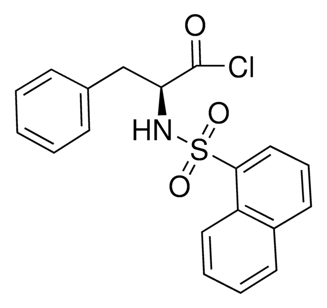 (2S)-2-[(1-Naphthylsulfonyl)amino]-3-phenylpropanoyl chloride AldrichCPR