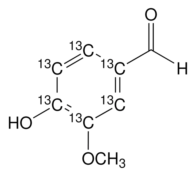 香草醛-环-13C6 99 atom % 13C