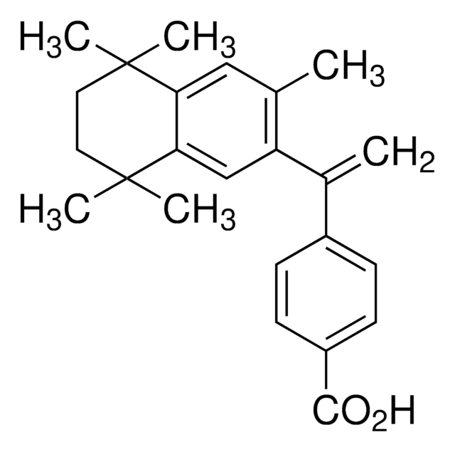 贝沙罗汀 A retinoid X receptor (RXR) agonist that can permeate the blood-brain barrier and rapidly reduce A&#946;40 and A&#946;42 levels in APP/PS1 mice in an ApoE-dependent manner.