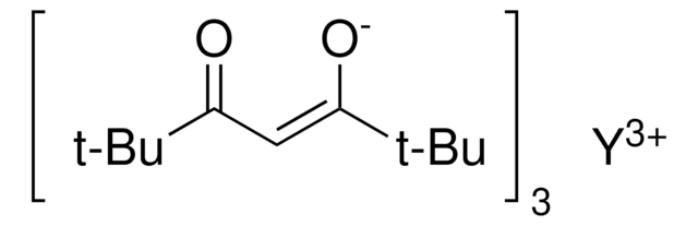 三(2,2,6,6-四甲基-3,5-庚二酮酸)钇(III) 99.9% trace metals basis