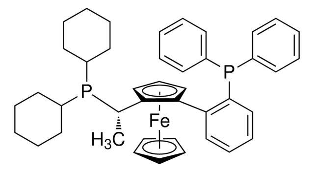 (S)-1-{(SP)-2-[2-(二苯基膦)苯基]二茂铁基}乙基二环己基膦 &#8805;97%