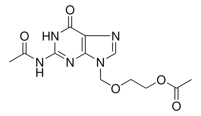 2-((2-(ACETYLAMINO)-6-OXO-1,6-DIHYDRO-9H-PURIN-9-YL)METHOXY)ETHYL ACETATE AldrichCPR