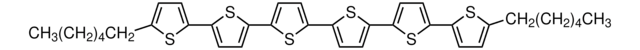 5,5&#8242;&#8242;&#8242;&#8242;&#8242;-Dihexyl-2,2&#8242;:5&#8242;,2&#8242;&#8242;:5&#8242;&#8242;,2&#8242;&#8242;&#8242;:5&#8242;&#8242;&#8242;,2&#8242;&#8242;&#8242;&#8242;:5&#8242;&#8242;&#8242;&#8242;,2&#8242;&#8242;&#8242;&#8242;&#8242;-sexithiophene electron donor for OPV devices