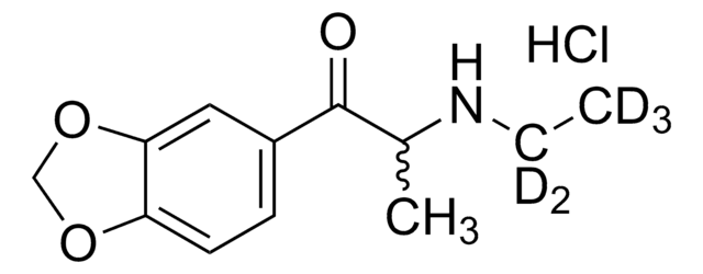 Ethylone-d5 hydrochloride 100&#160;&#956;g/mL in methanol (as free base), ampule of 1&#160;mL, certified reference material, Cerilliant&#174;