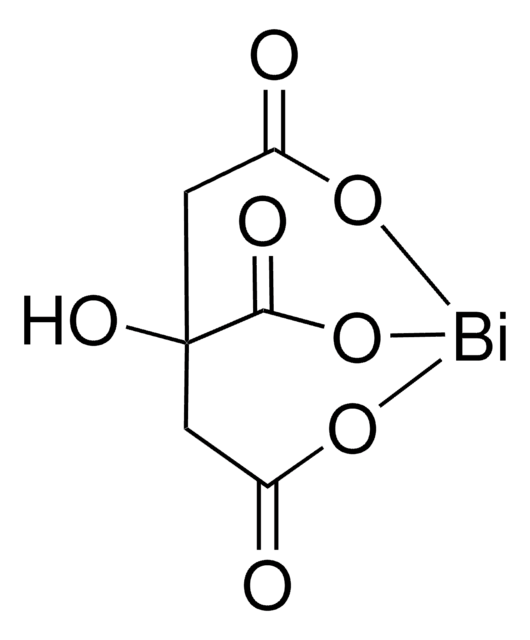 枸橼酸铋 (III) 99.99% trace metals basis, &#8722;325&#160;mesh