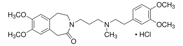 Zatebradine hydrochloride &#8805;98% (HPLC), powder