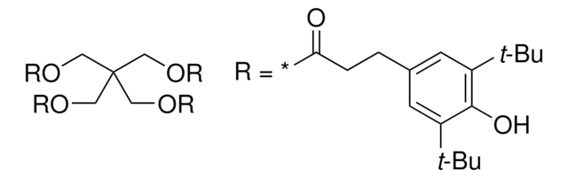 季戊四醇四（3,5-二- 叔 -丁基-4-羟基氢化肉桂酸酯） certified reference material, TraceCERT&#174;, Manufactured by: Sigma-Aldrich Production GmbH, Switzerland