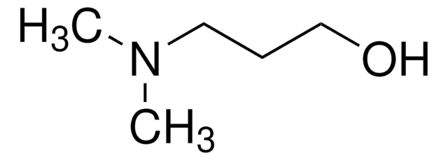 3-Dimethylamino-1-propanol purum, &#8805;98.0% (GC)