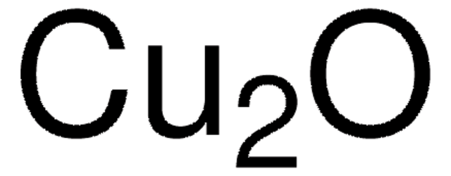 Copper(I) oxide nanospheres, dispersion, &lt;350&#160;nm particle size, 1.5&#160;% (w/v) in ethanol