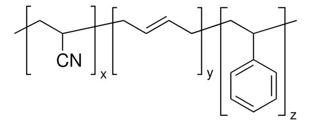 聚(丙烯腈-co-丁二烯-co-苯乙烯) acrylonitrile ~40&#160;wt. %, powder