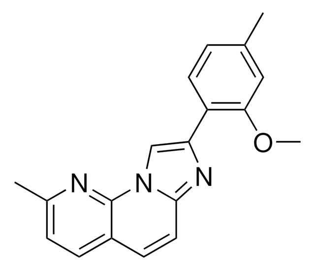 METHYL 5-METHYL-2-(2-METHYLIMIDAZO[1,2-A][1,8]NAPHTHYRIDIN-8-YL)PHENYL ETHER AldrichCPR