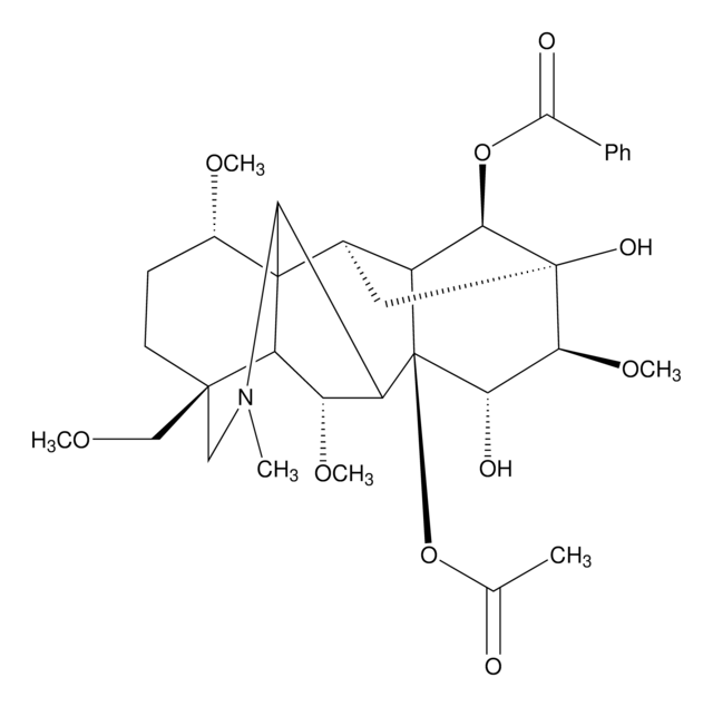 次乌头碱 &#8805;98% (HPLC)