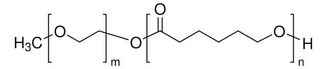 Poly(ethylene glycol) methyl ether-block-poly(&#949;-caprolactone) PEG average Mn 5,000, PCL average Mn 25,000, PDI &#8804;1.6