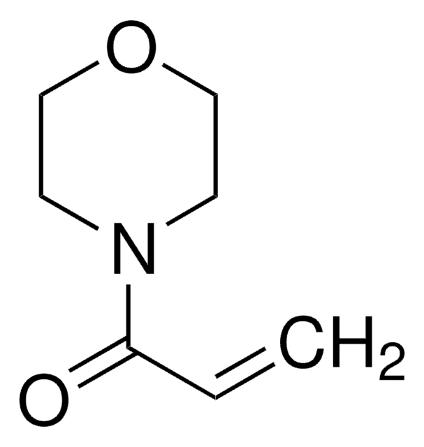 4-Acryloylmorpholine 97%, contains 1,000&#160;ppm monomethyl ether hydroquinone as inhibitor