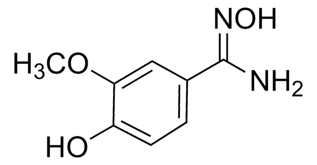 4-Hydroxy-3-methoxybenzamidoxime AldrichCPR